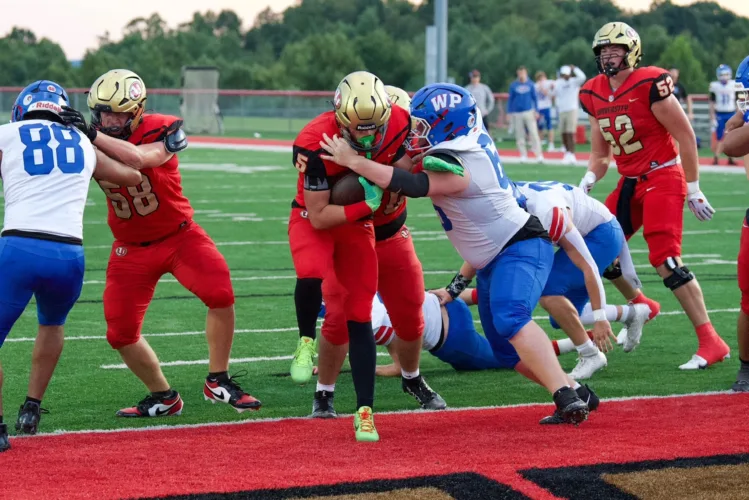 No. 1 University off to first 4-0 start since 2021 with 66-0 victory over No. 7 Wheeling Park